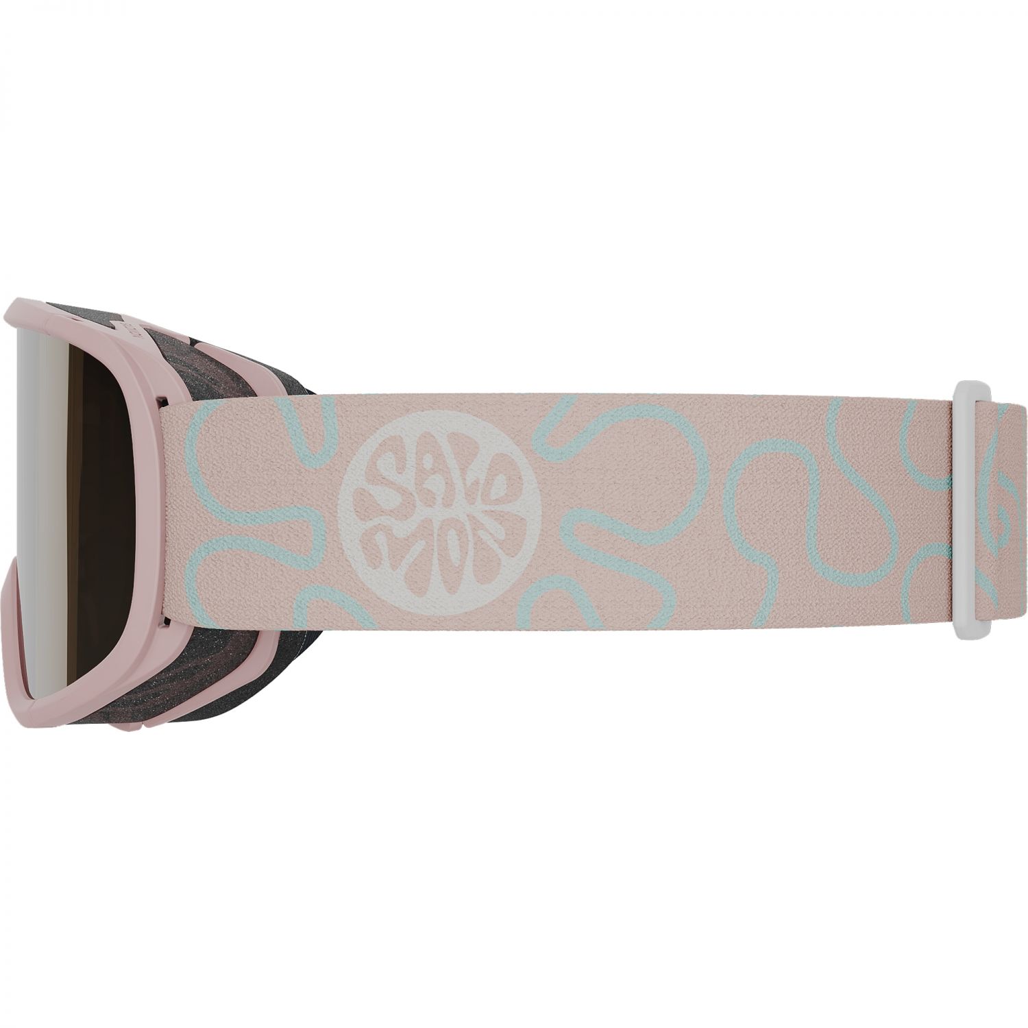Salomon Rio, gafas de esquí, junior, rosa