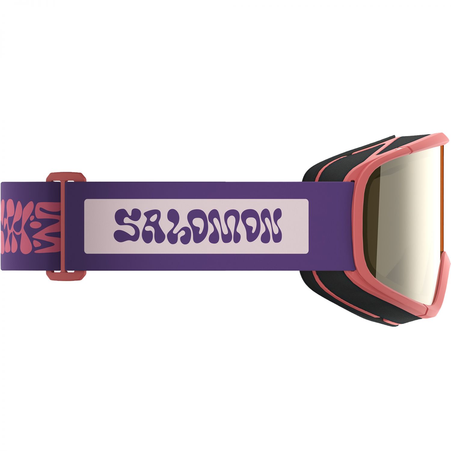 Salomon Rio, óculos de esqui, infantil, lilás/rosa