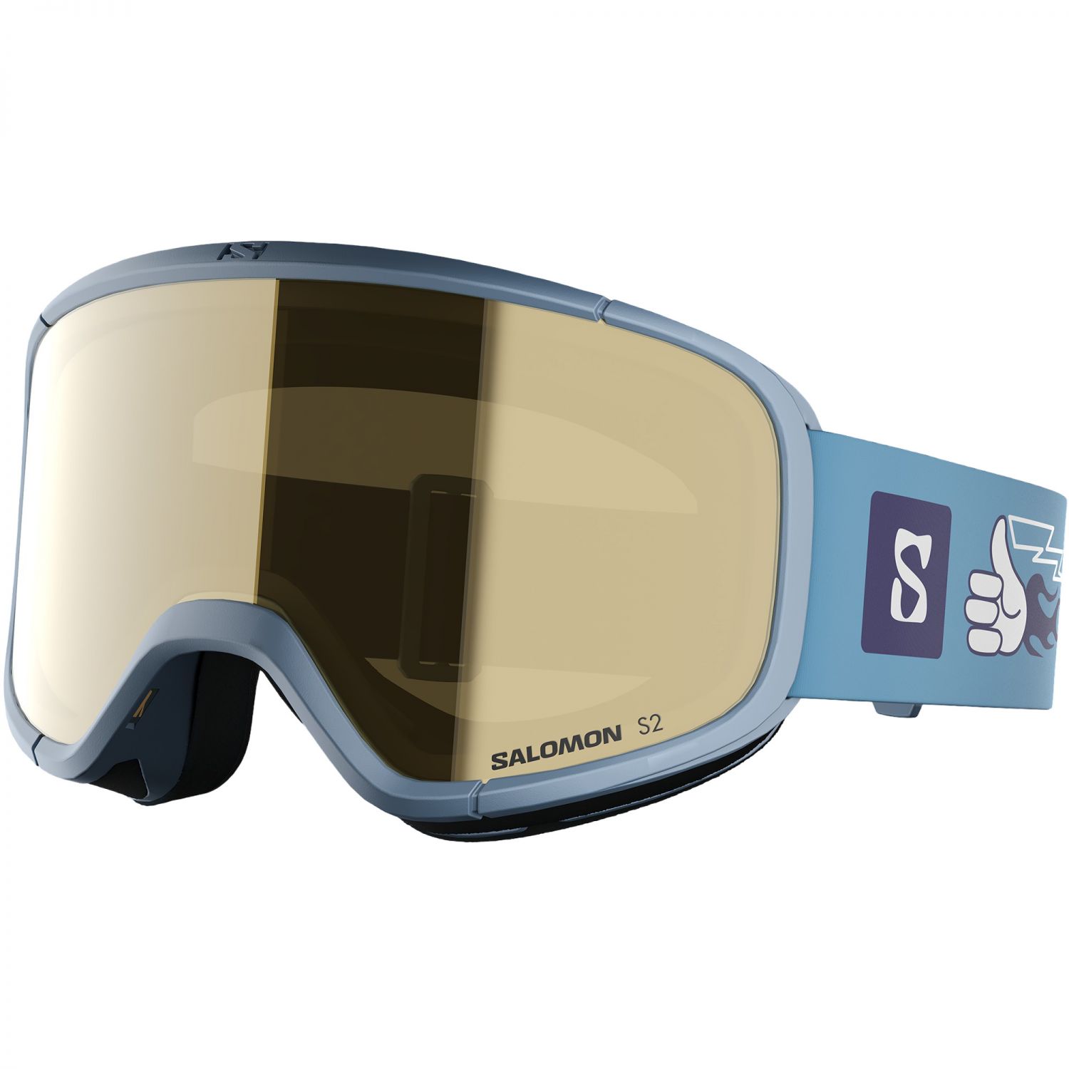 Salomon Rio, óculos de esqui, júnior, azul