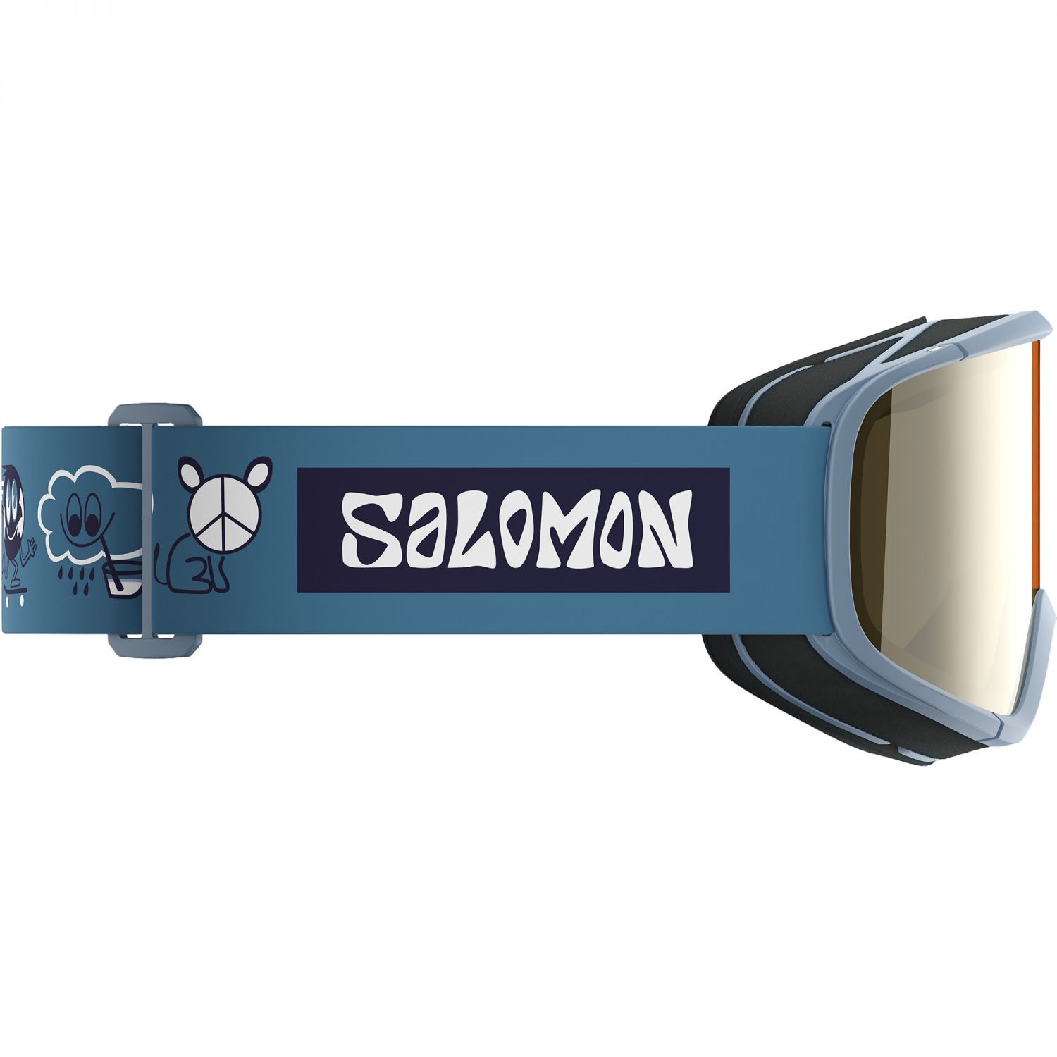 Salomon Rio, óculos de esqui, júnior, azul