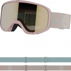 Salomon Rio, skibriller, junior, lyserød