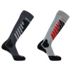 Salomon S/Access, meias de esqui, 2 pares, cinza