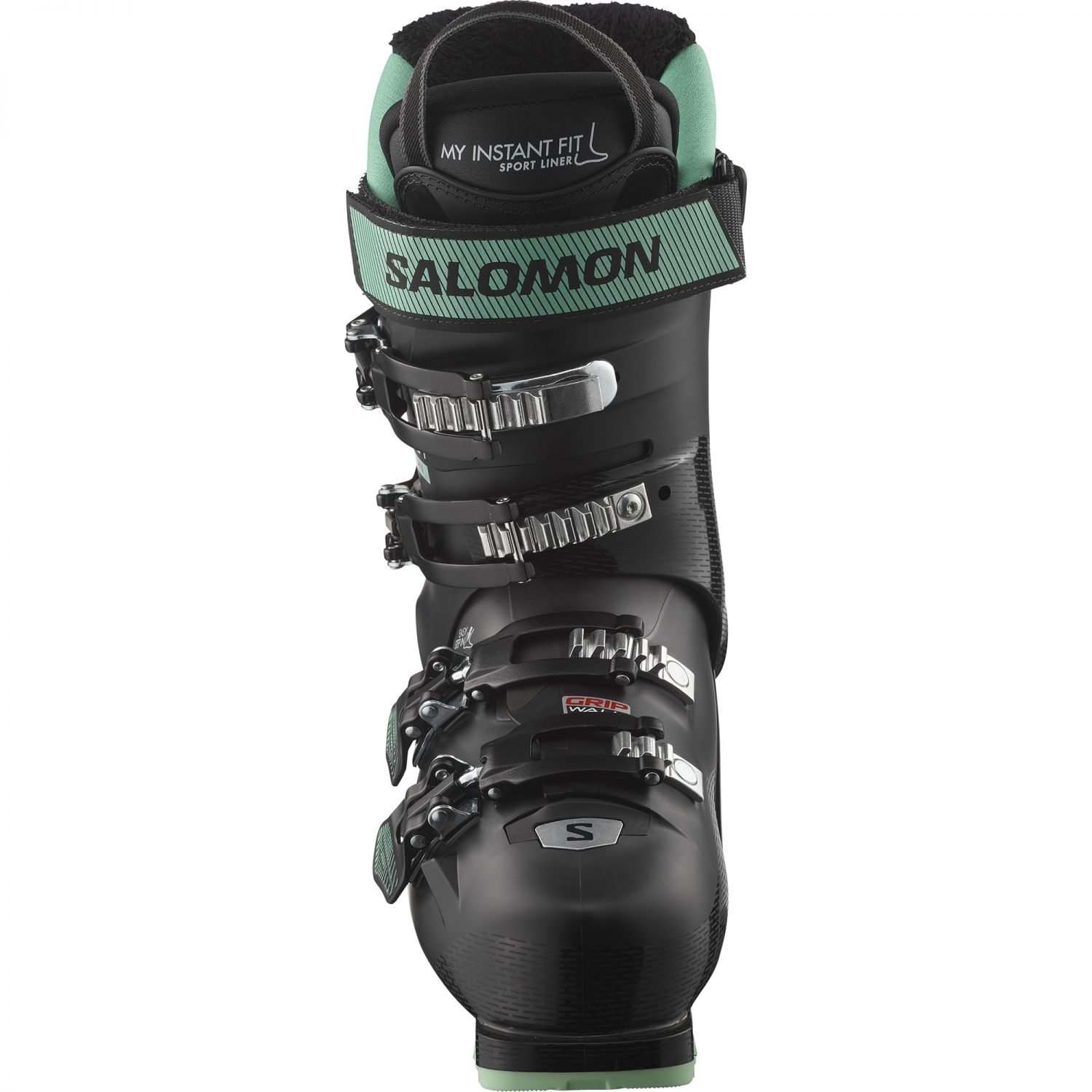 Salomon Select HV 80 W GW, laskettelumonot, nainen, musta/vihreä/valkoinen
