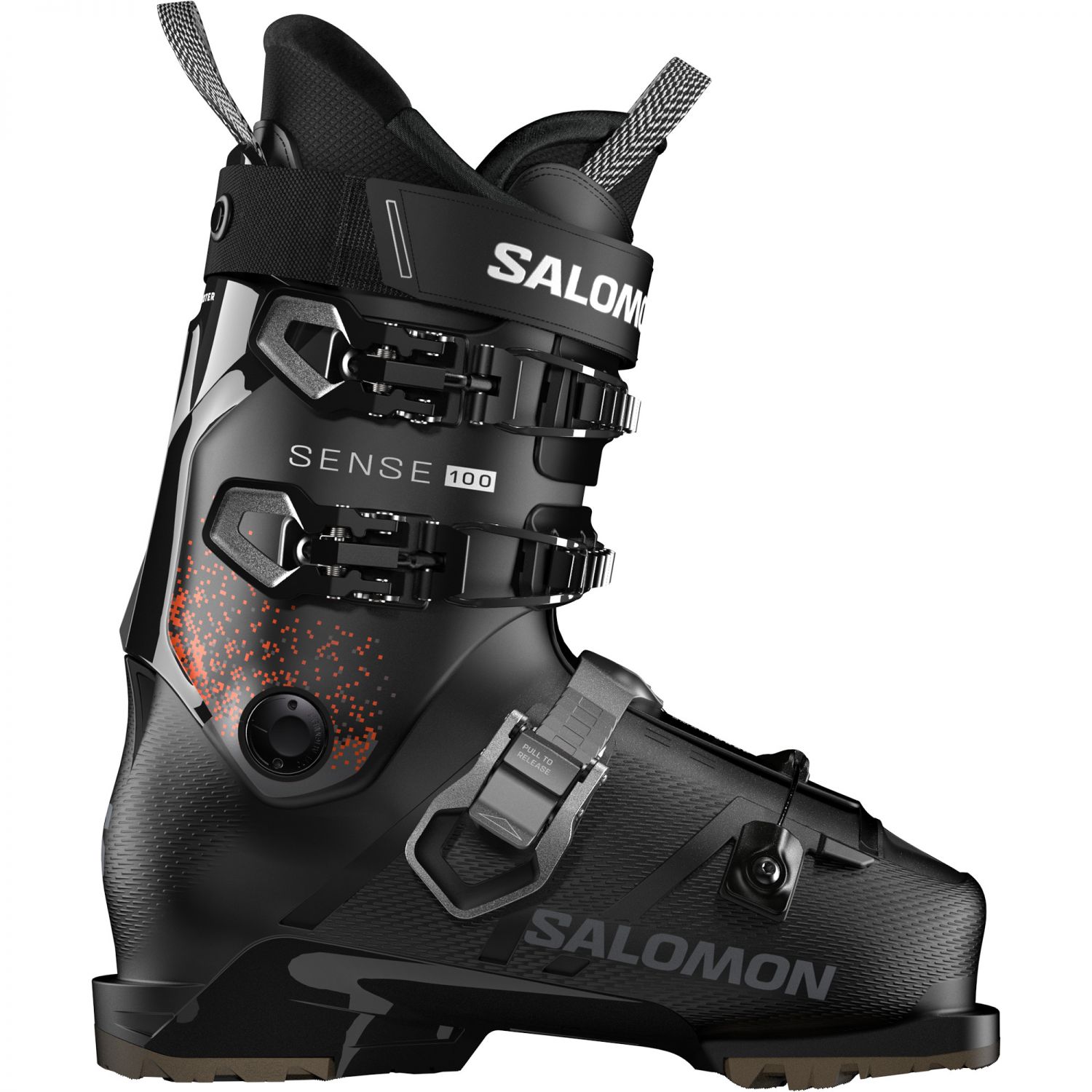 Salomon Sense 100 GW, skischoenen, heren, zwart
