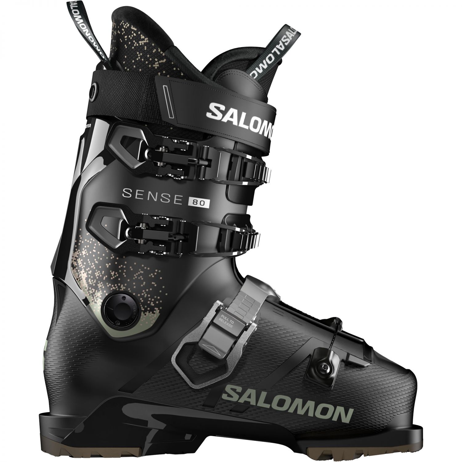 Salomon Sense 80 GW, Skidpjäxor, Herr, Svart