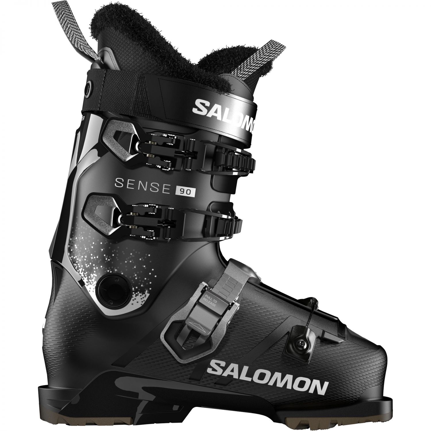 Salomon Sense 90 GW, scarponi da sci, donna, nero