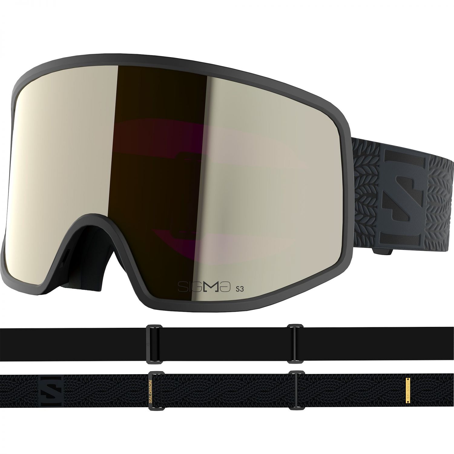 Salomon Sentry Pro OTG Sigma, ochelari de schi, negru