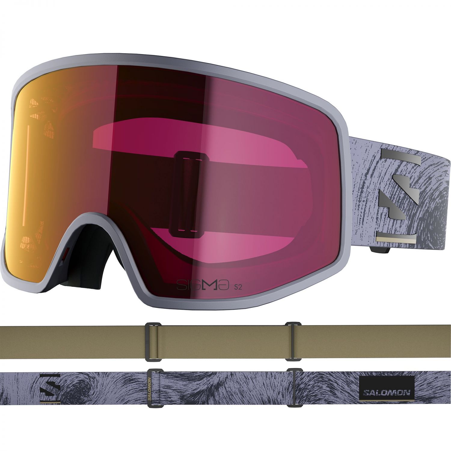 Salomon Sentry Pro OTG Sigma, síszemüveg, világoslila