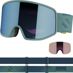 Salomon Sentry Pro Sigma, ski goggles (OTG), atlantic blues07