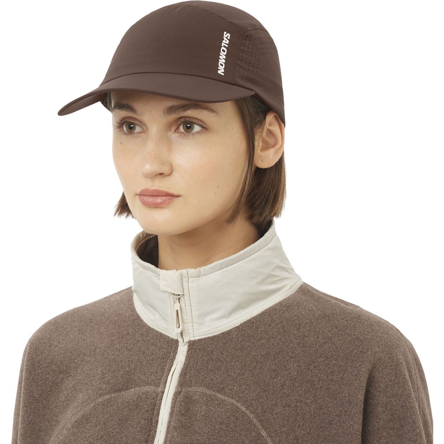 Salomon Shakeout Cap U, boné, castanho
