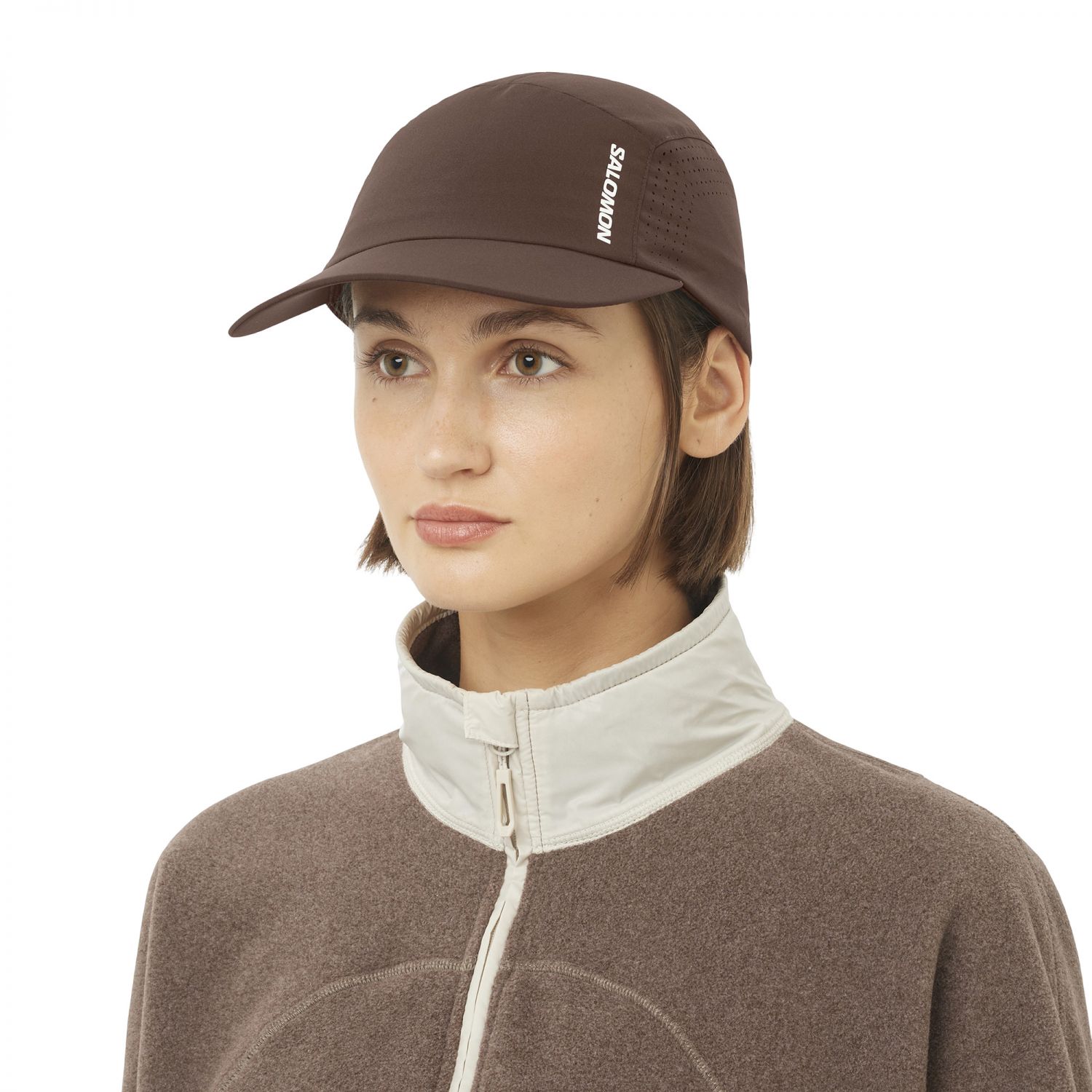 Salomon Shakeout Cap U, čiapka, hnedá