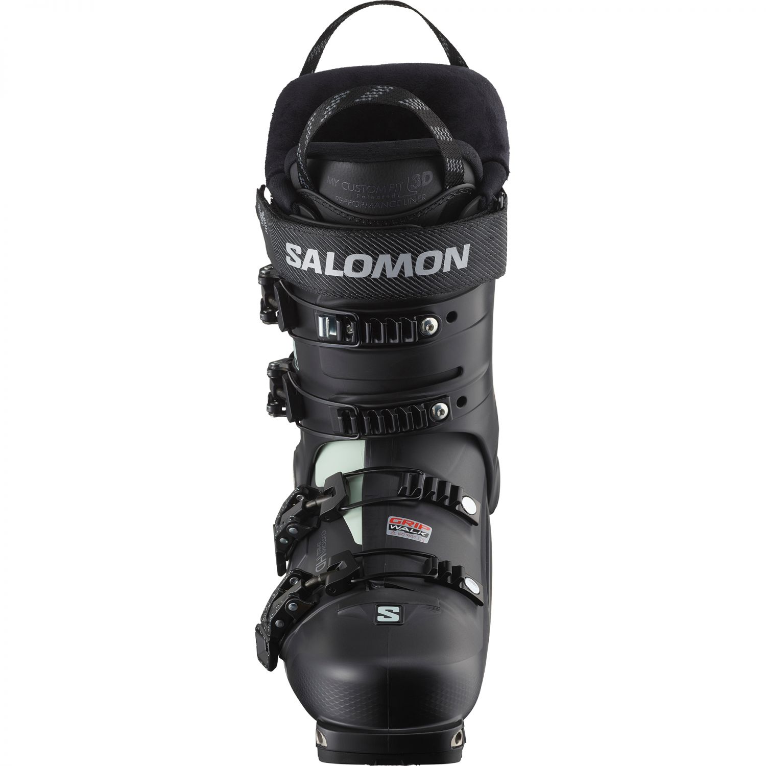 Salomon Shift PRO 90 W AT GW, chaussures de ski, femmes, noir/vert clair