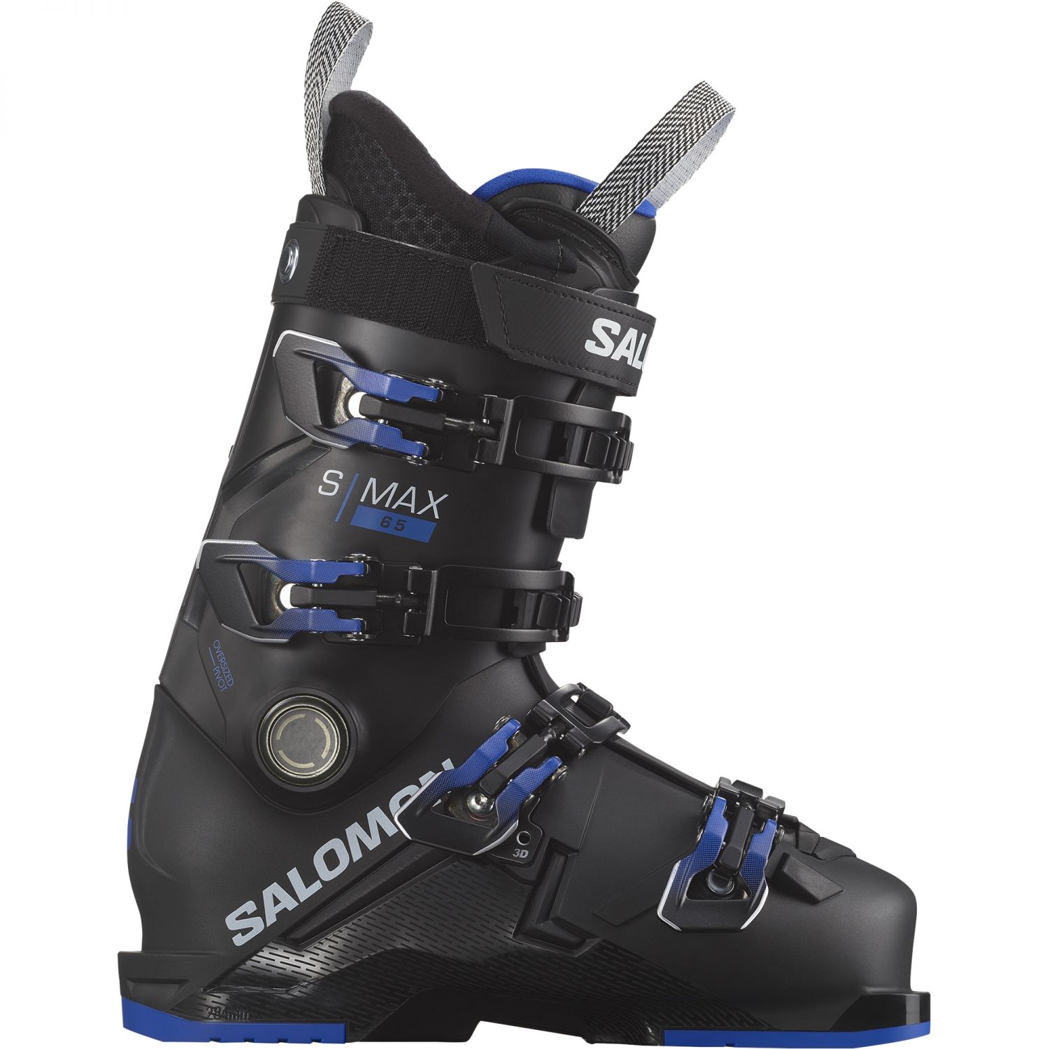Salomon S/MAX 65 síbakancs, junior, fekete/kék