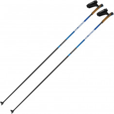 Salomon S/MAX Carbon Click, bastoncini da sci di fondo, blu