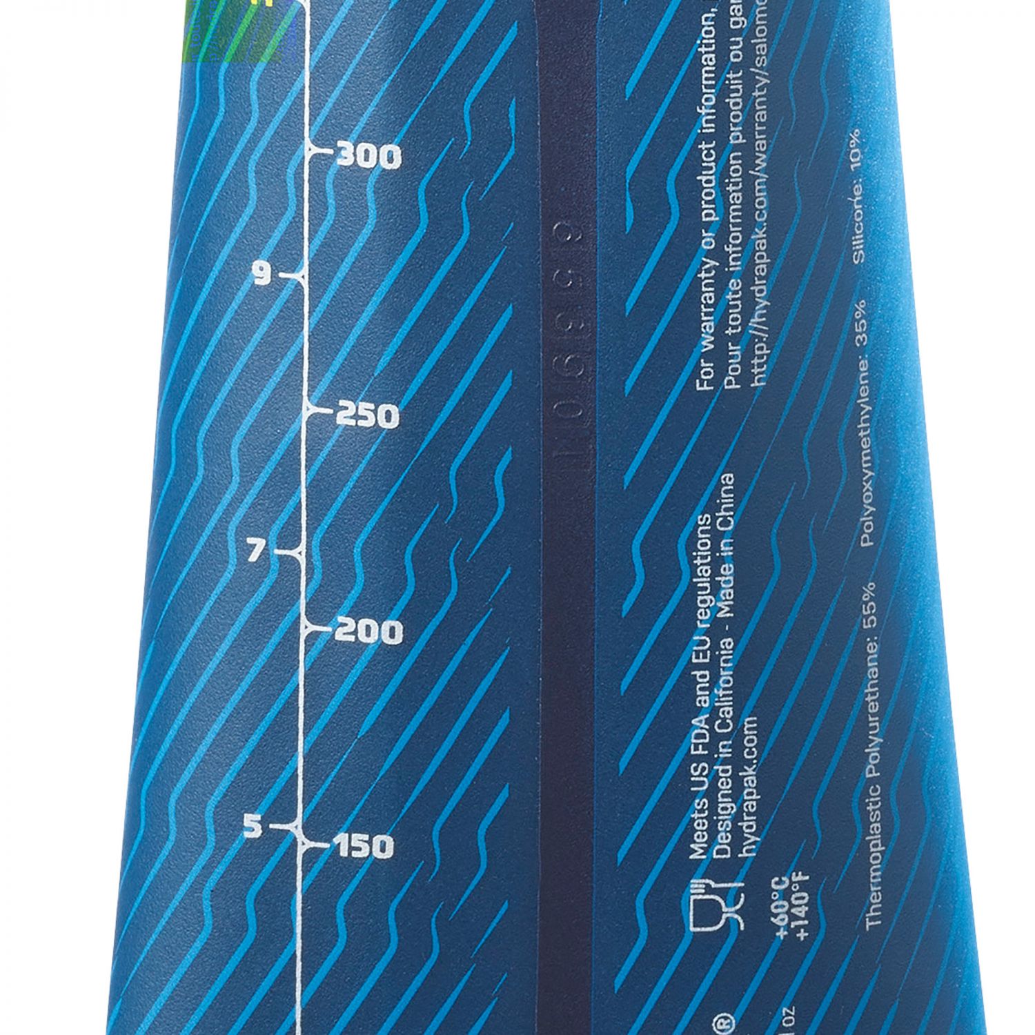 Salomon Soft Flask Borraccia isolata, 400 ml, blu
