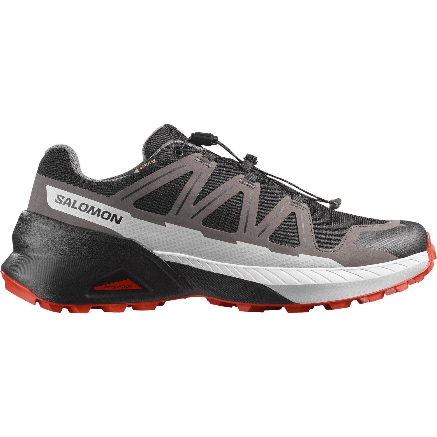 Salomon Speedcross Peak GTX, scarpe da trail, uomo, nero/bianco