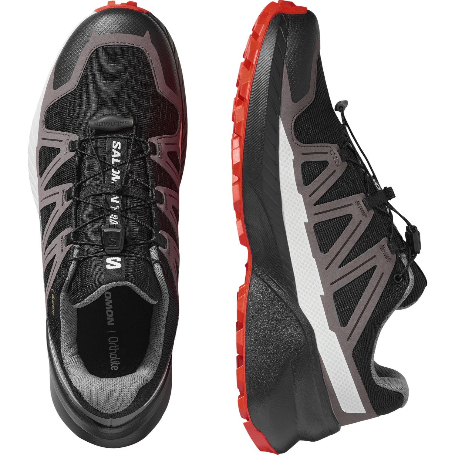 Salomon Speedcross Peak GTX, Trailschuh, Herren, schwarz/weiß