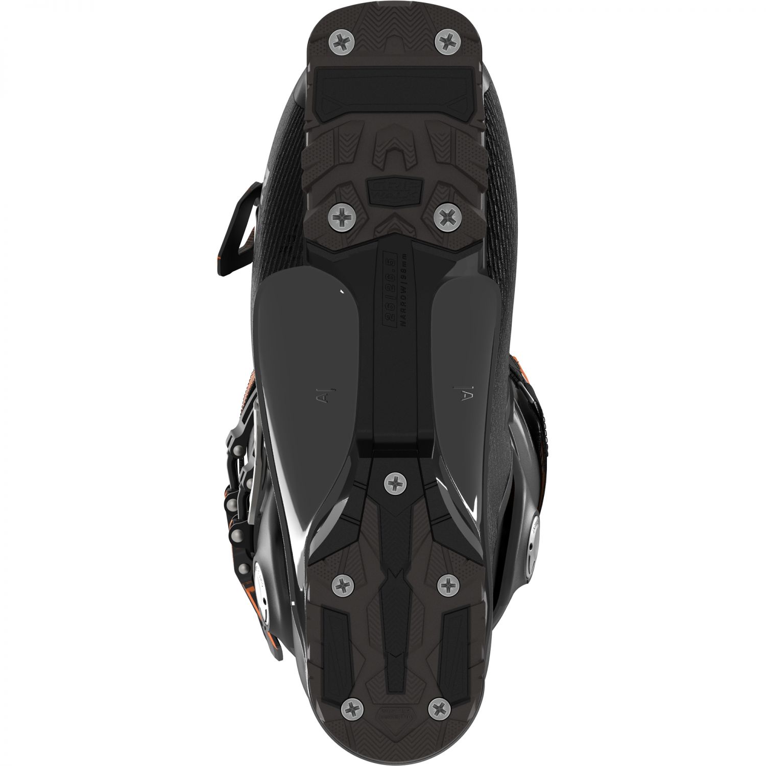 Salomon S/Pro Alpha 100 GW, ski boots, men, black/dark grey met./orange tiger