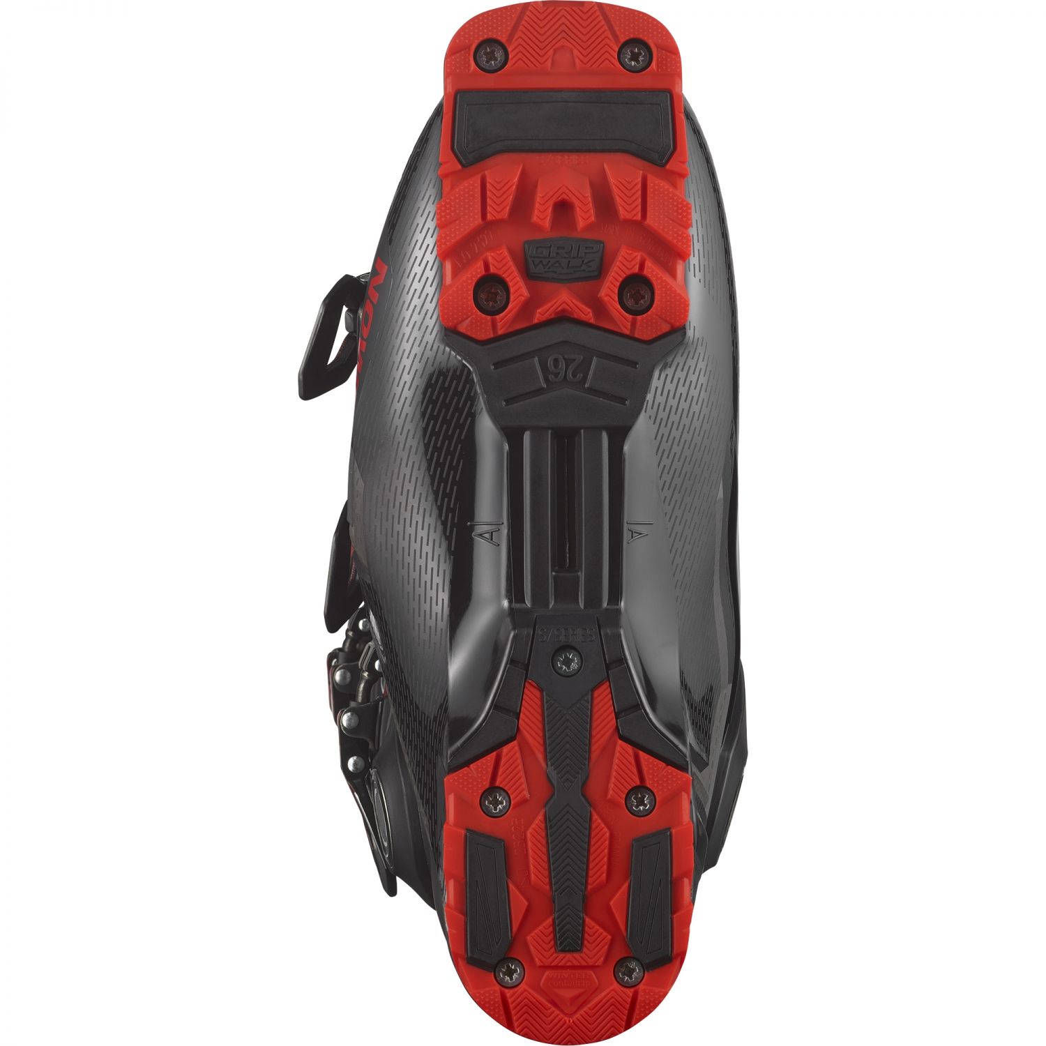 Salomon S/PRO HV 100 GW, buty narciarskie, męskie, czarny/czerwony