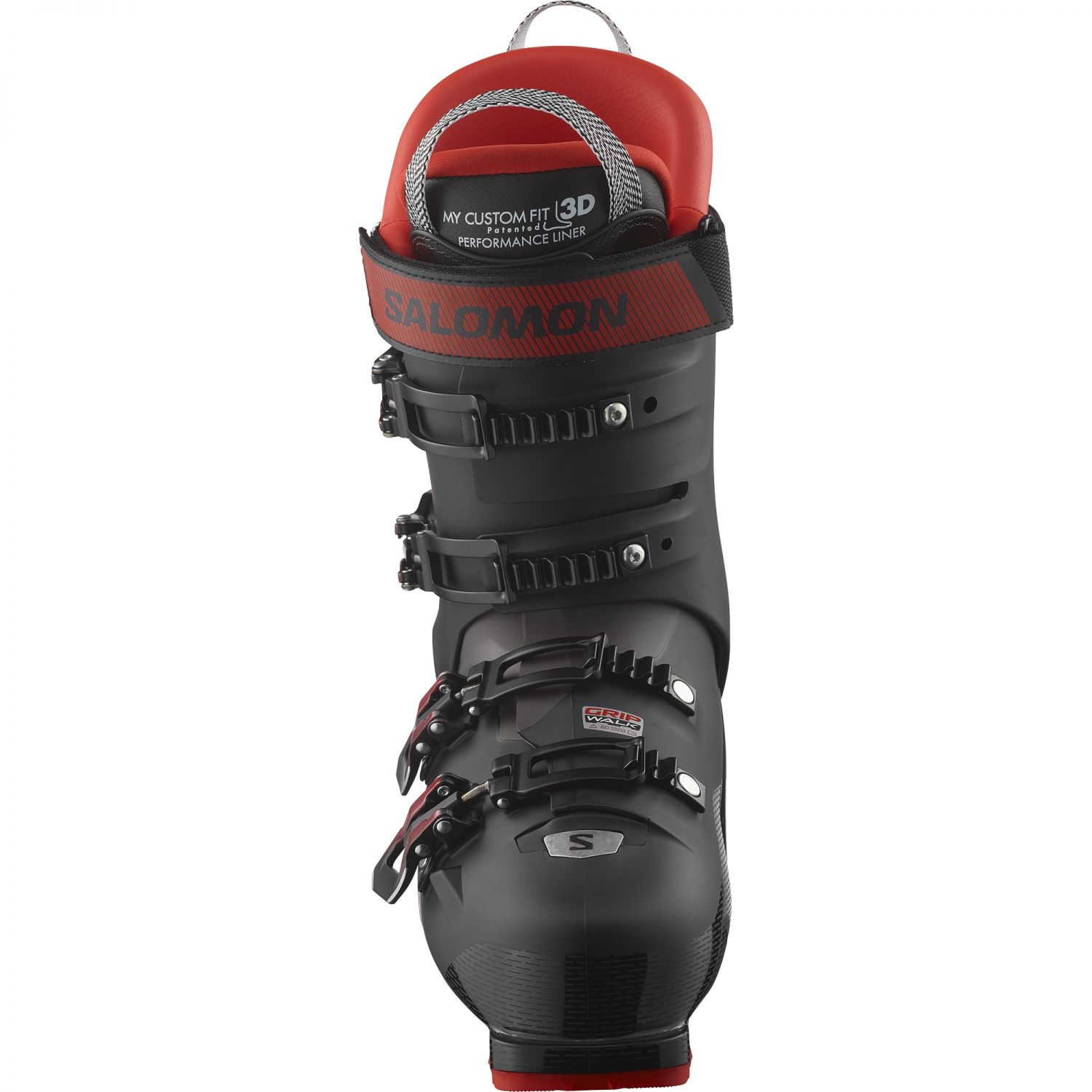 Salomon S/PRO HV 100 GW, chaussures de ski, hommes, noir/rouge