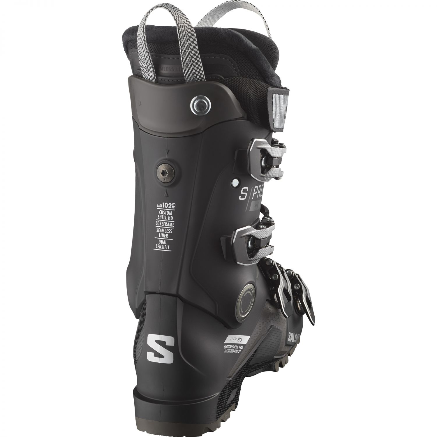 Salomon S/PRO HV 90 GW, chaussures de ski, femmes, noir/argent