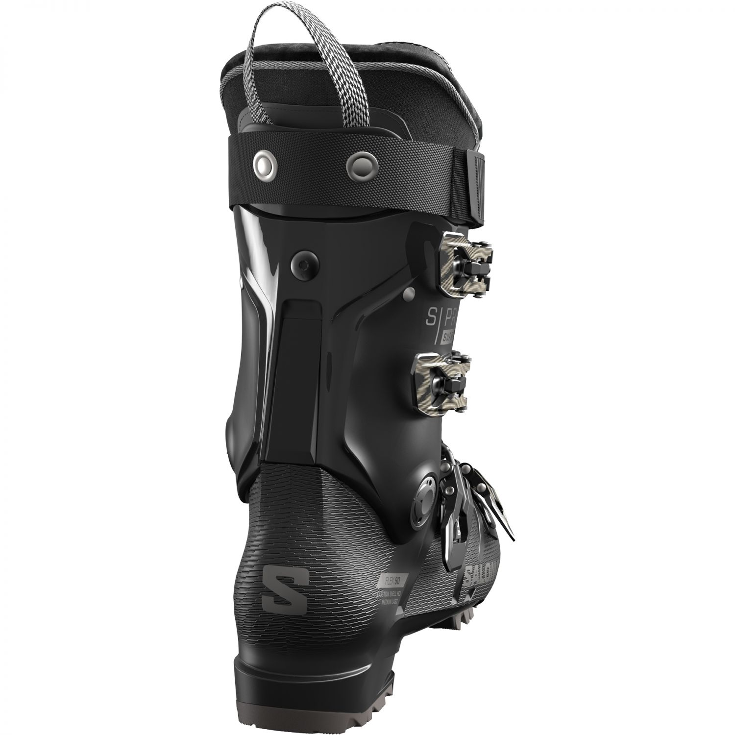 Salomon S/Pro Supra 90 W GW, Skistøvler, Dame, Black/Light Bronze Met./Black