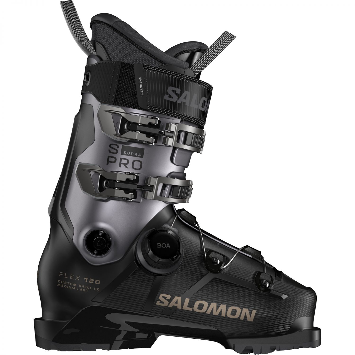 Salomon S/Pro Supra BOA 120 GW, ski boots, men, black/beluga metal/titanium metal pd