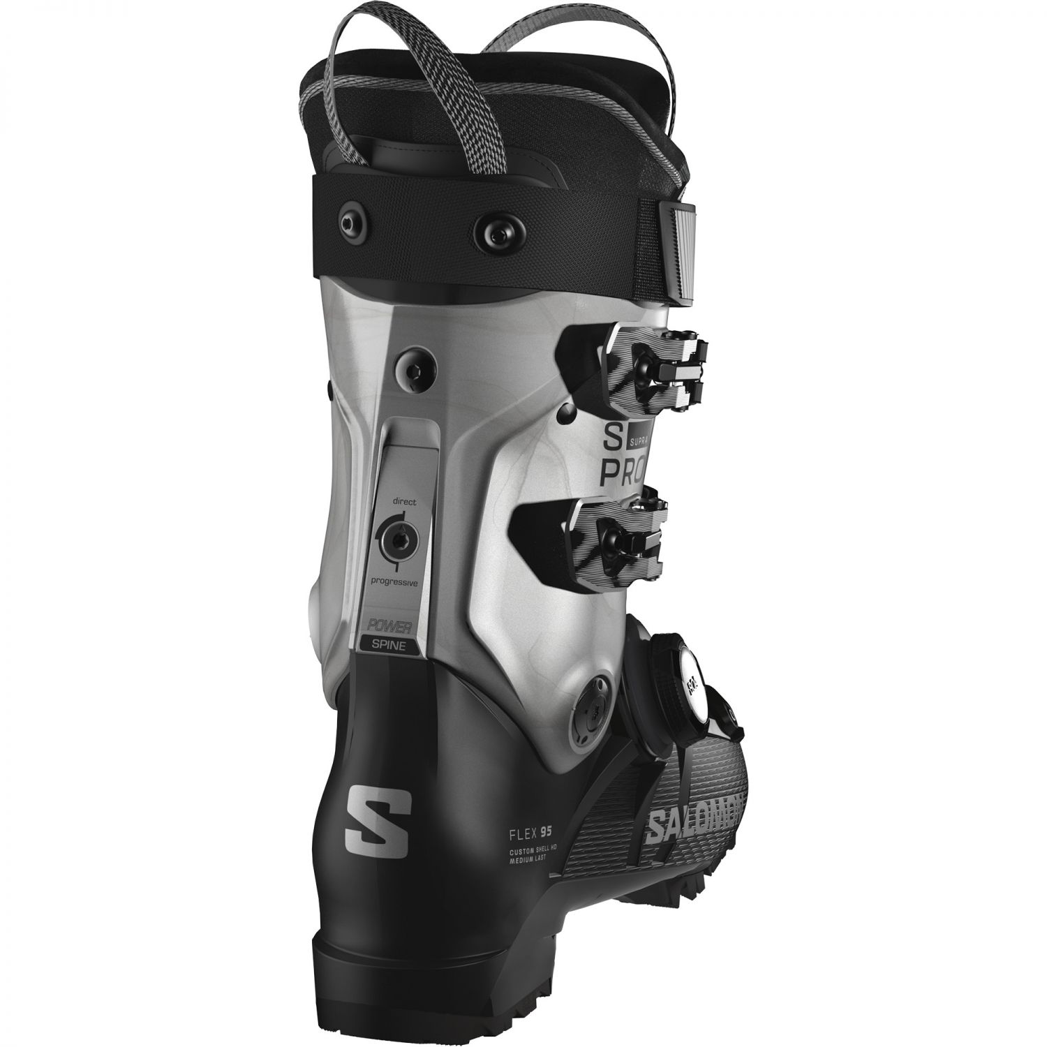 Salomon S/Pro Supra BOA 95, lyžiarske topánky, dámske, čierna/sivá