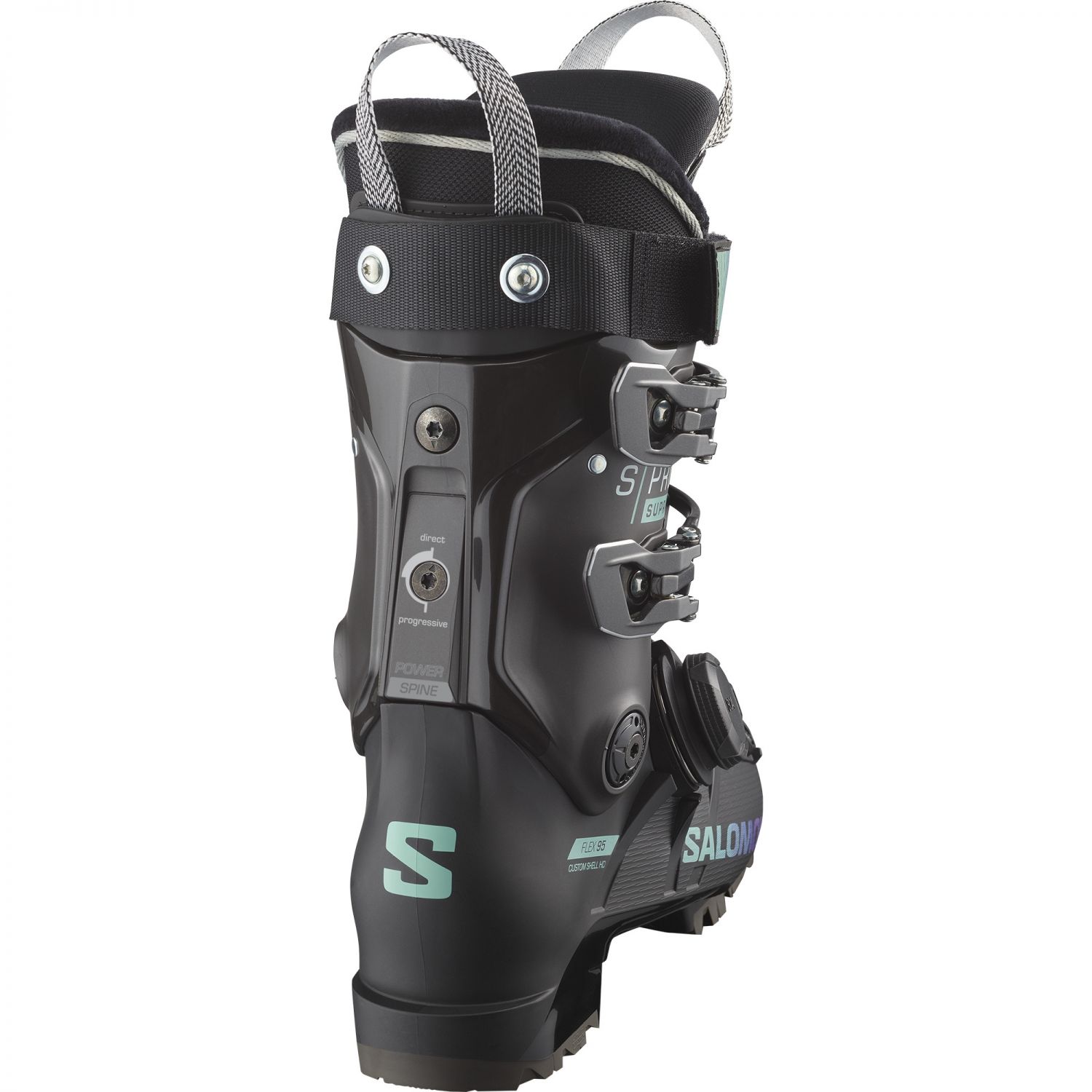Salomon S/Pro Supra BOA 95 W GW, ski boots, women, black/beluga/spearmint