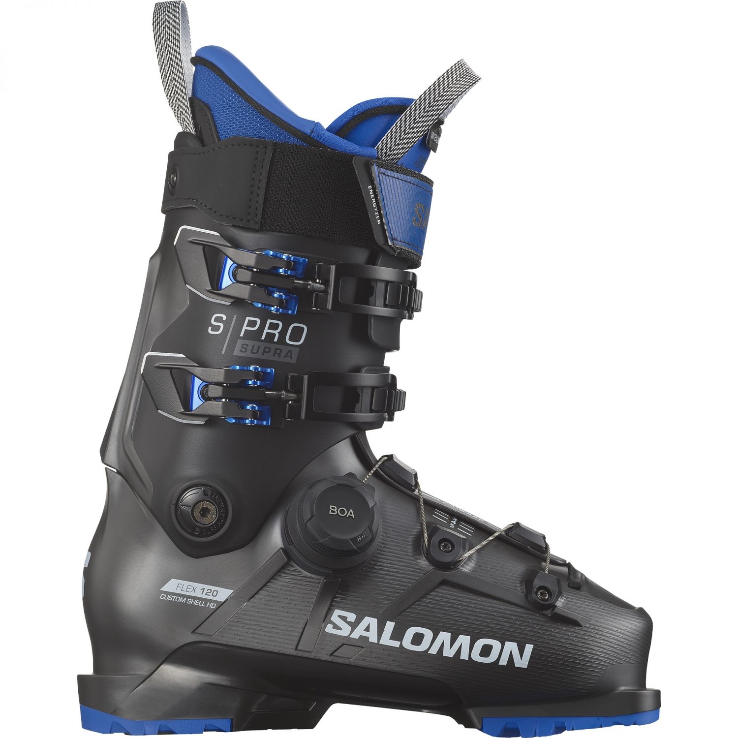 Salomon, S/Pro Supra BOA Blue 120 GW, buty narciarskie, męskie, czarno-niebieskie