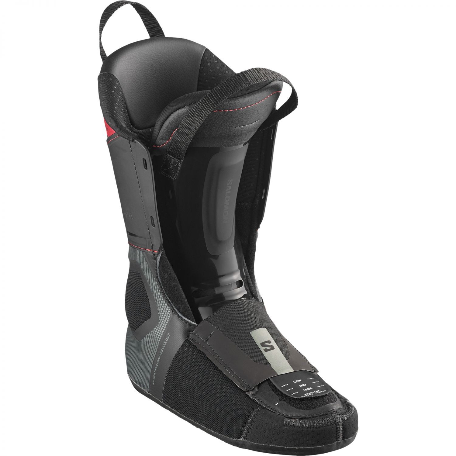 Salomon S/Pro Supra Dual Boa 105W, lyžiarske topánky, dámske, čierna/žltá