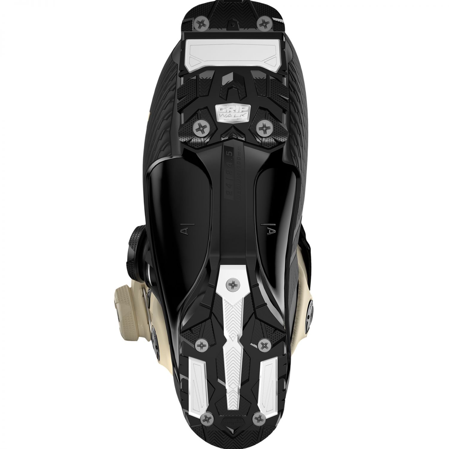 Salomon S/Pro Supra Dual Boa 105W, lyžiarske topánky, dámske, čierna/žltá