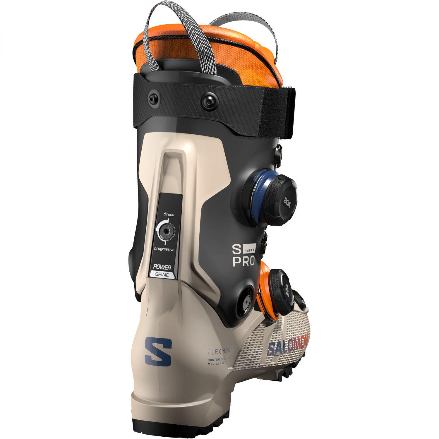 Salomon S/Pro Supra Dual BOA 120, skistøvler, herre, beige