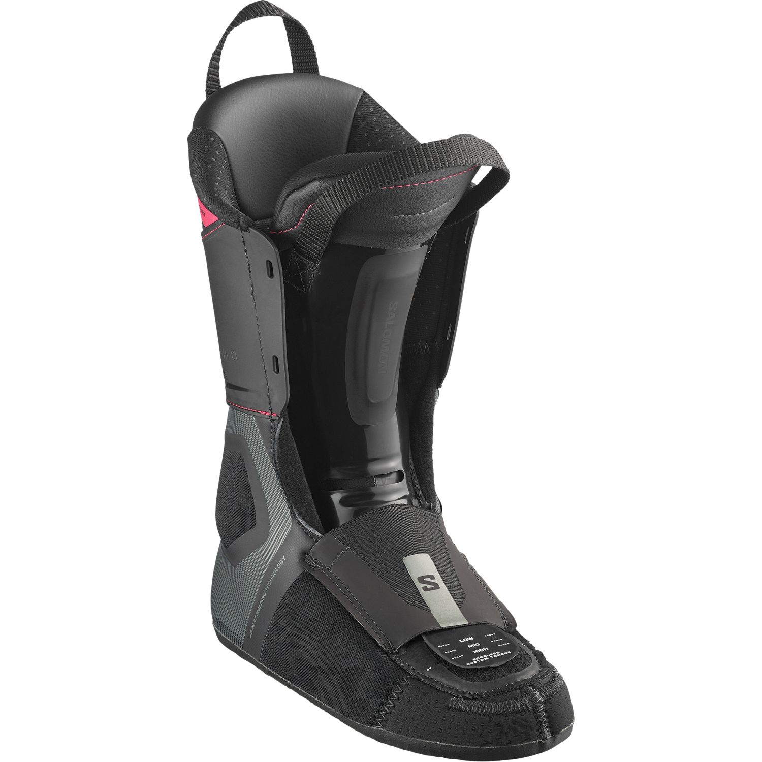 Salomon S/PRO SUPRA DUAL BOA 130, Skidstövlar, Herr, Grå/Sort