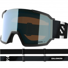 Salomon S/View 3, masque de ski, noir