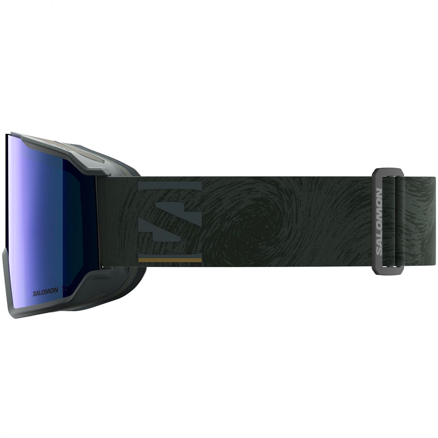 Salomon S/View 3, skibriller, mørkegrøn