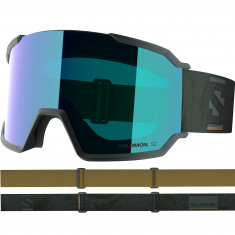 Salomon S/View 3, skibriller, mørkegrøn