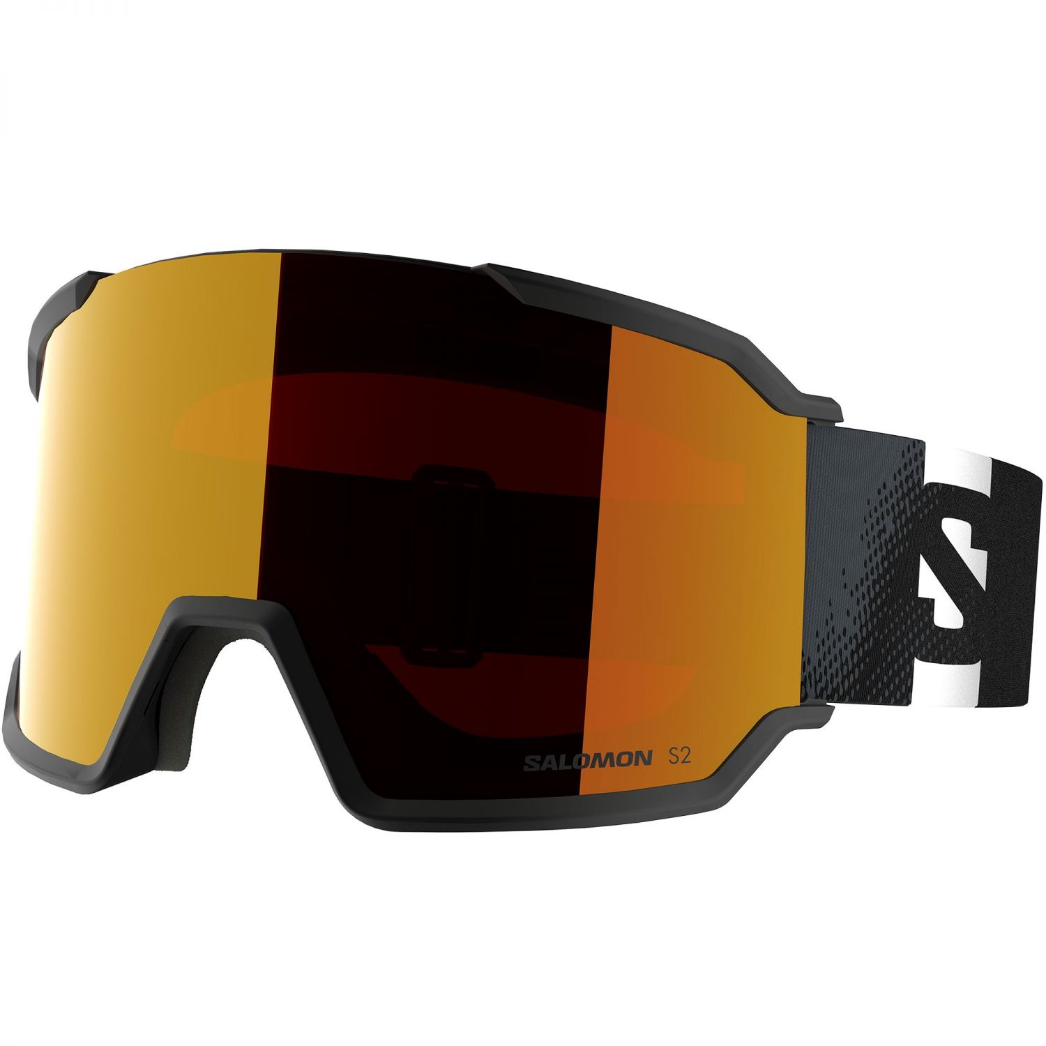 Salomon S/View 3, skibriller, sort