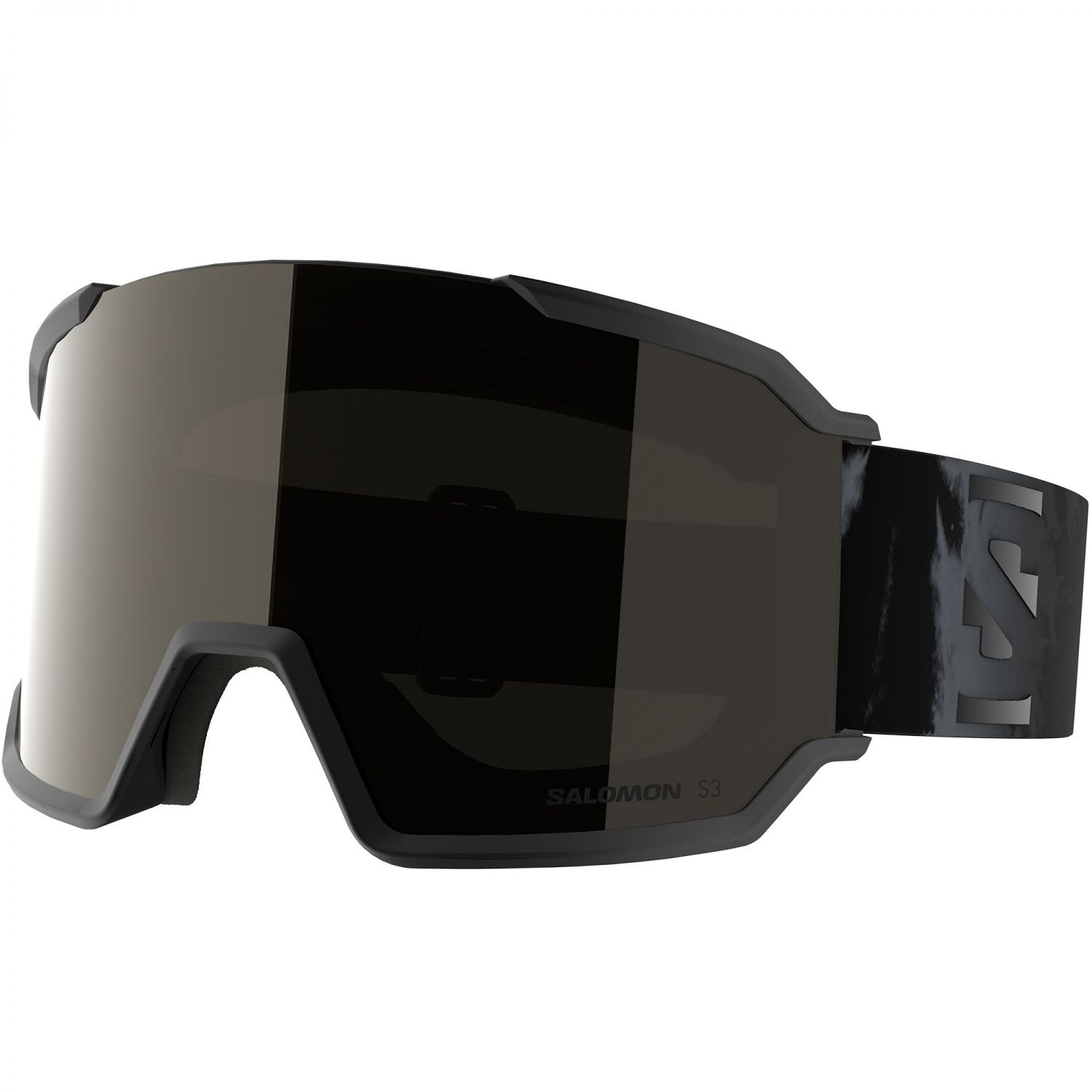 Salomon S/View 3, skibriller, sort