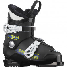 Salomon Team T2, buty narciarskie, juniorskie, czarno-białe