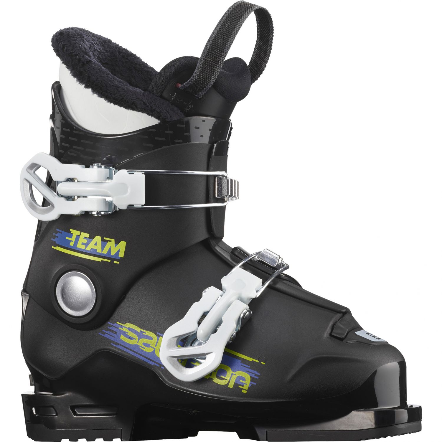 Salomon Team T2, skischoenen, junior, zwart/wit