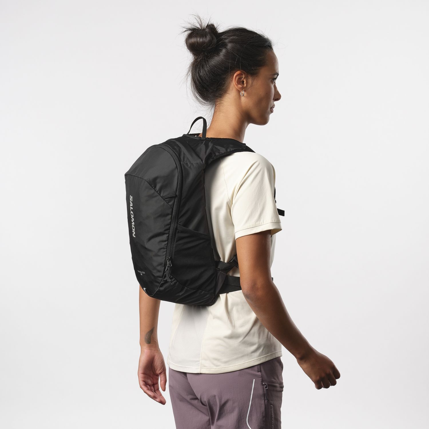 Salomon Trailblazer 10, backpack, black/allloy
