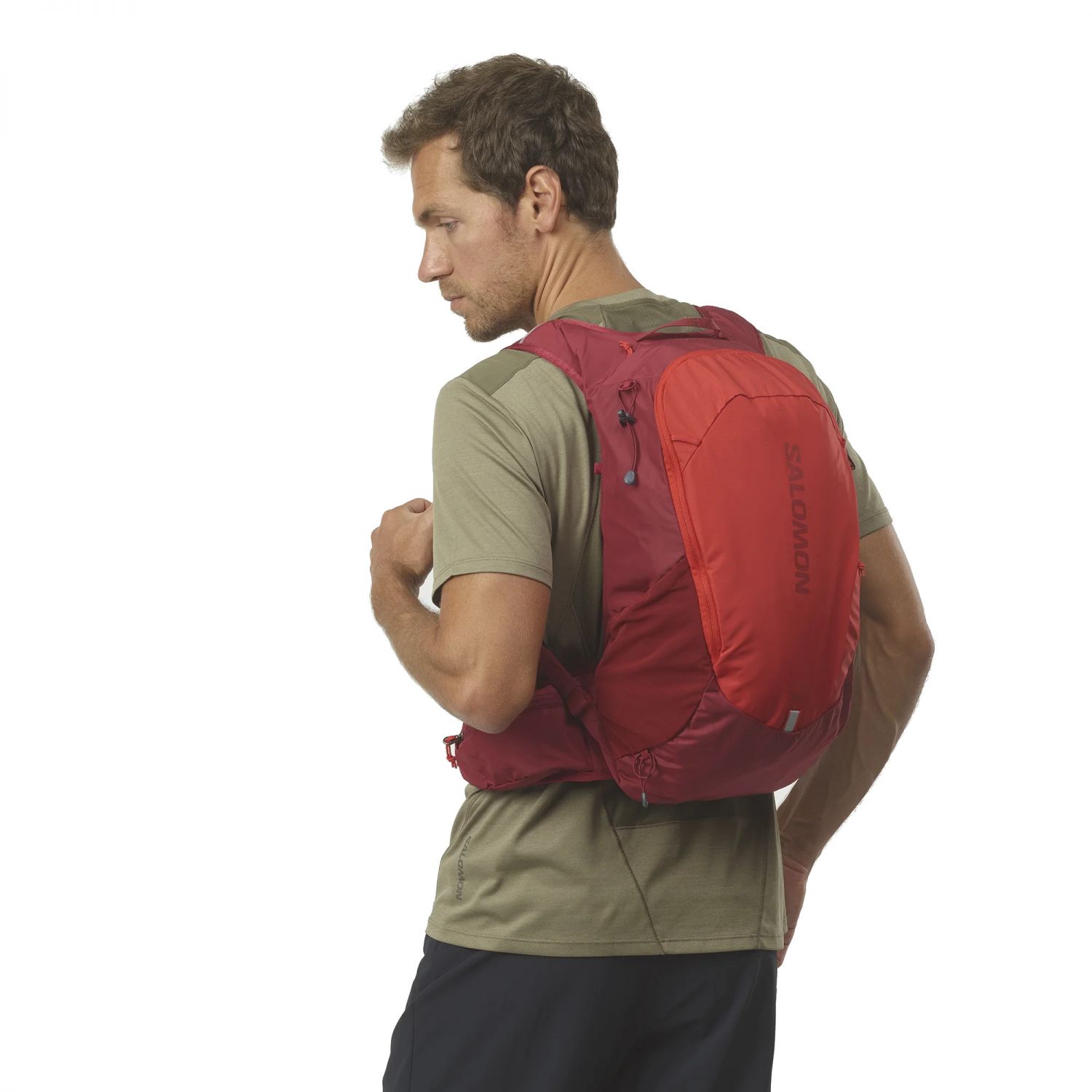 Salomon Trailblazer 20, backpack, aurora orange/biking red