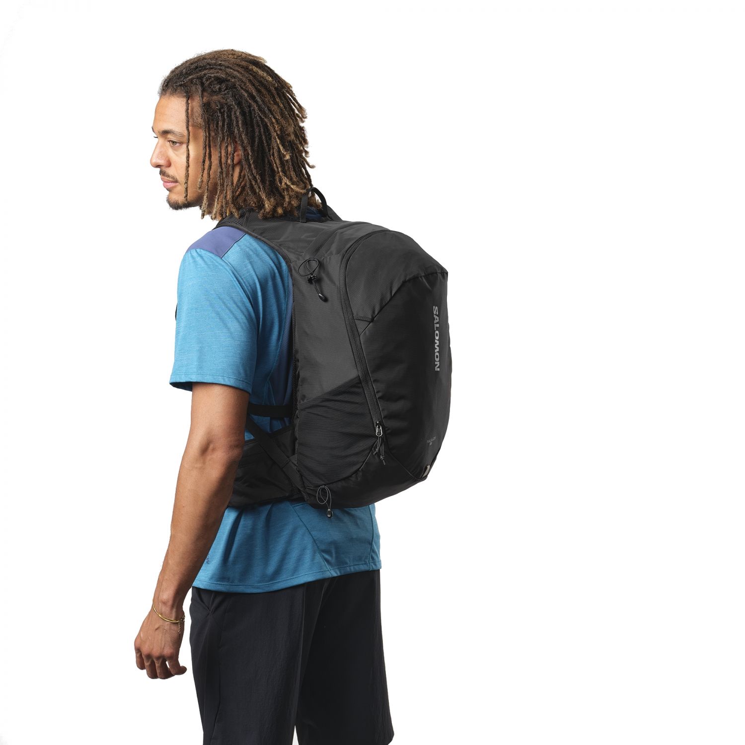 Salomon Trailblazer 20, backpack, black/allloy