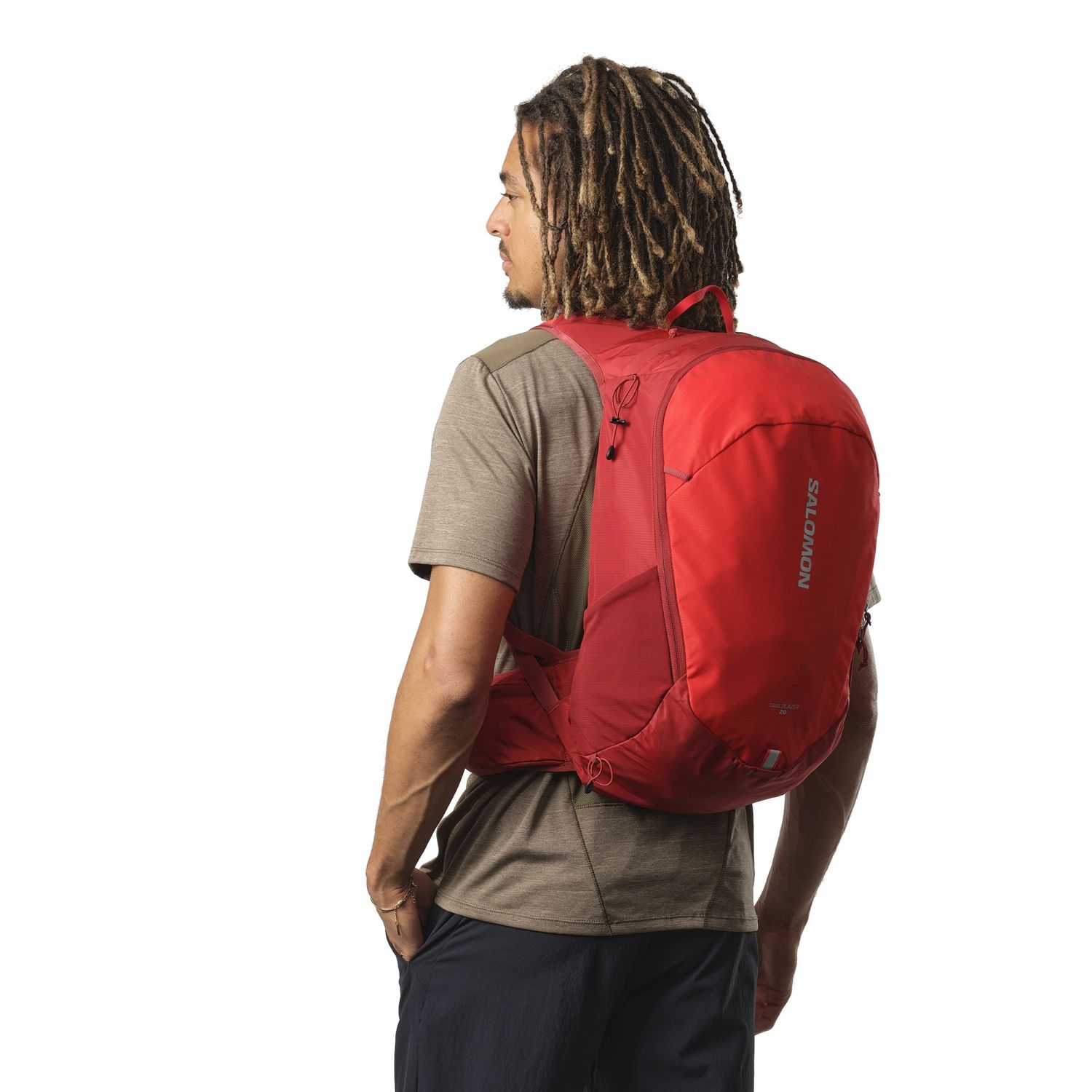 Salomon Trailblazer 20, mochila, rojo oscuro