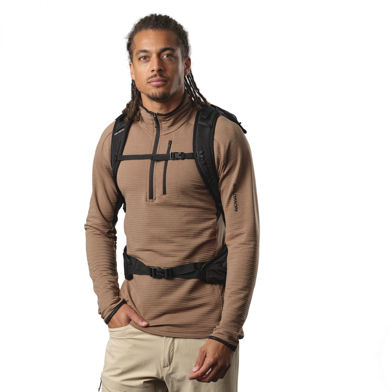 Salomon Trailblazer 30, backpack, black/alloy