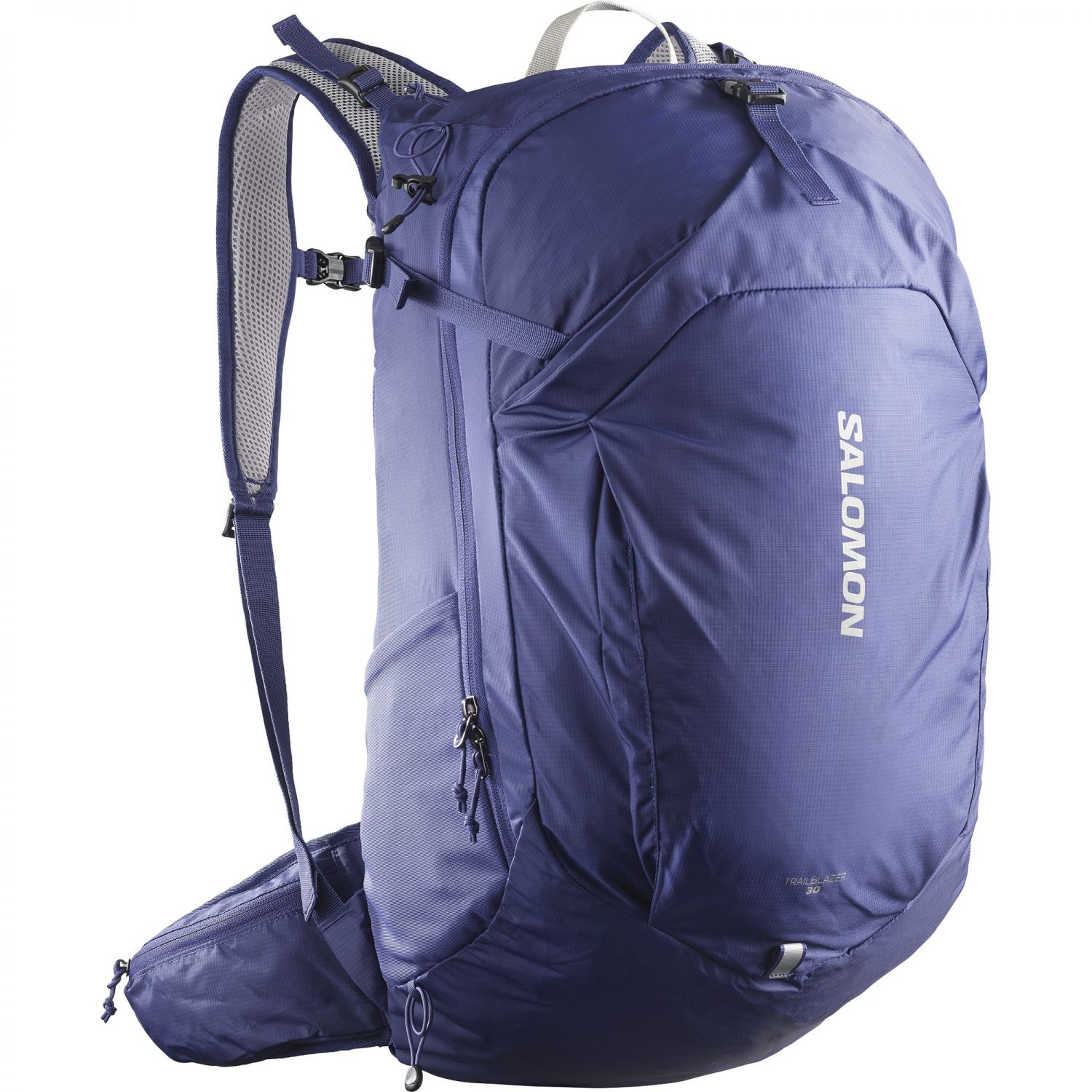 Salomon Trailblazer 30, backpack, mazarine blue/ghost gray