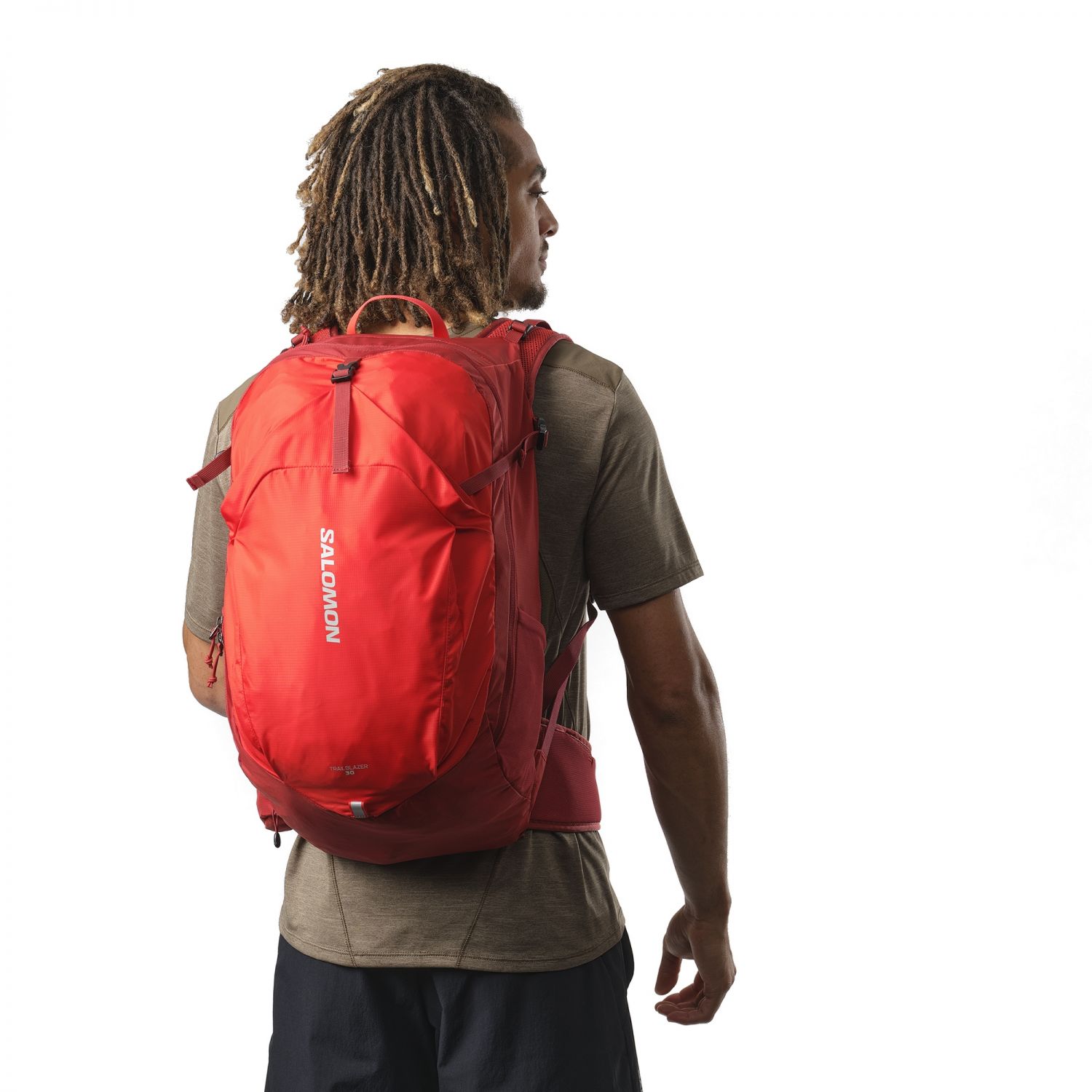 Salomon Trailblazer 30, backpack, red dahlia/high risk red