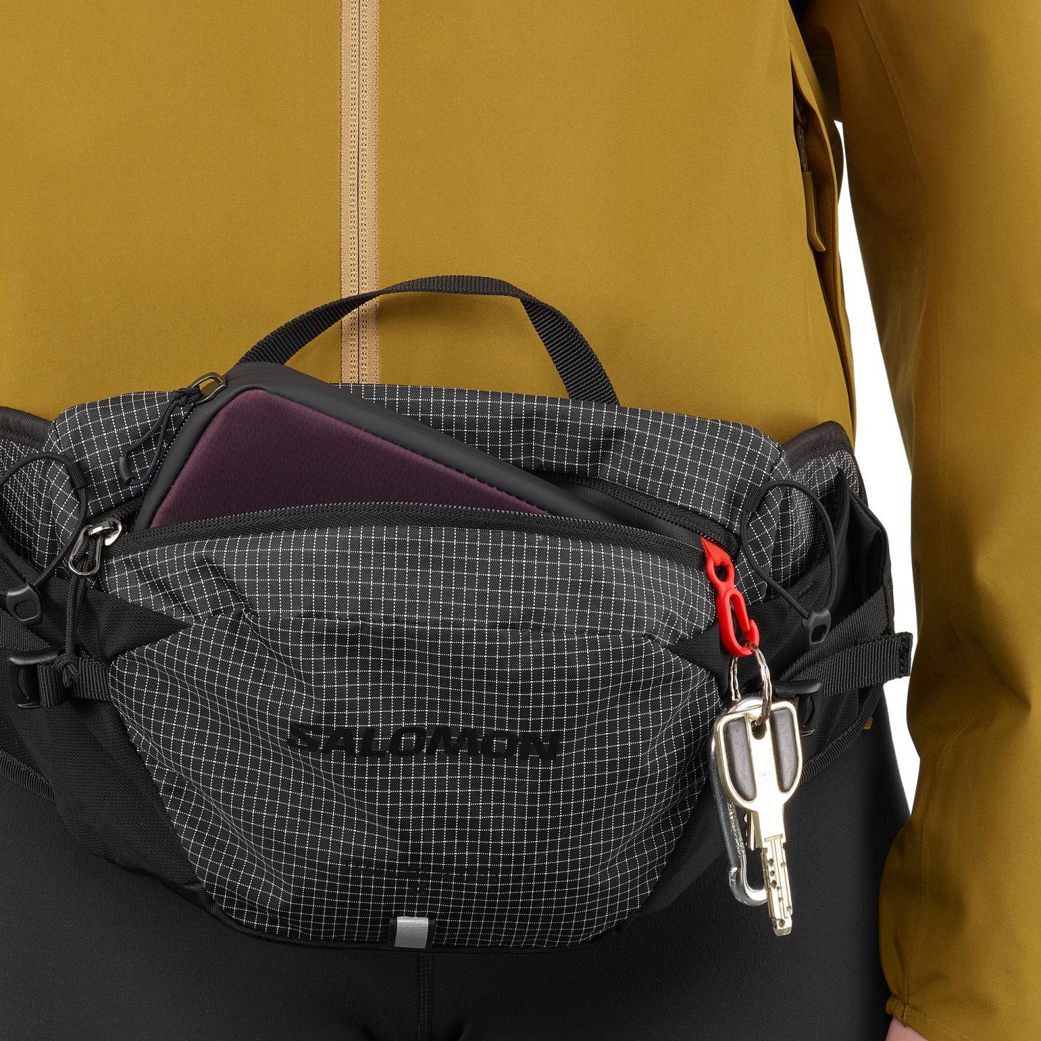 Salomon Trailblazer Belt, Gürteltasche, grau