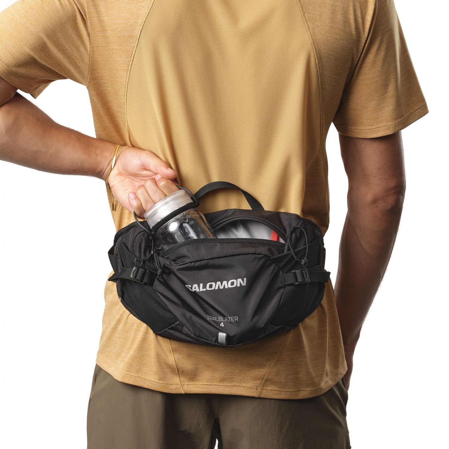 Salomon Trailblazer Belt, taška na opasok, čierna